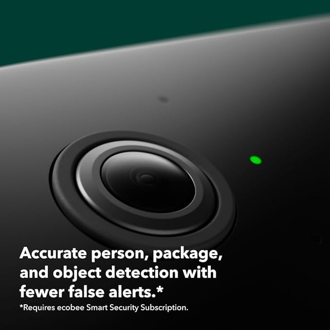 Smart Doorbell Camera by Ecobee, Night Vision, 2-Way Talk