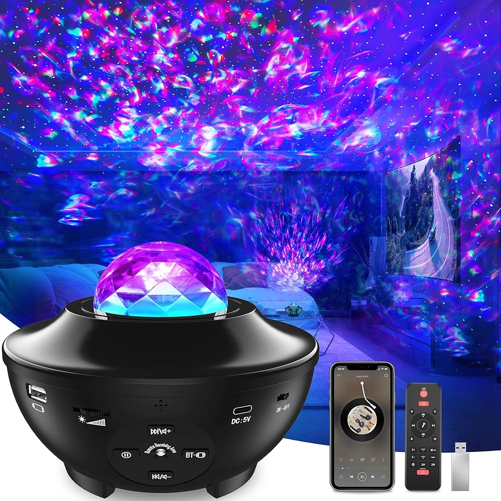 Galaxy Light Projector and Speaker
