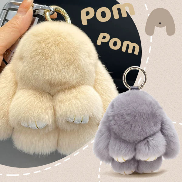 Handmade Soft Bunny Pom Pom Charms (🎁Boxed Edition)