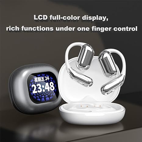 Q16 pro Intelligent Touch Screen Open Ear Bluetooth Earphones