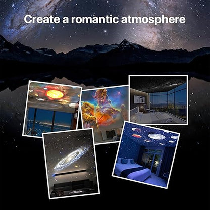 4k Galaxy Skylight Projector (with 12 Films Cartridges Discs)
