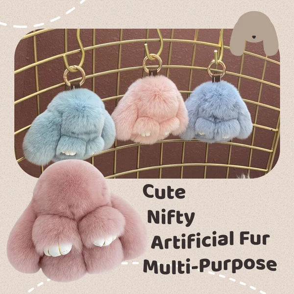 Handmade Soft Bunny Pom Pom Charms (🎁Boxed Edition)