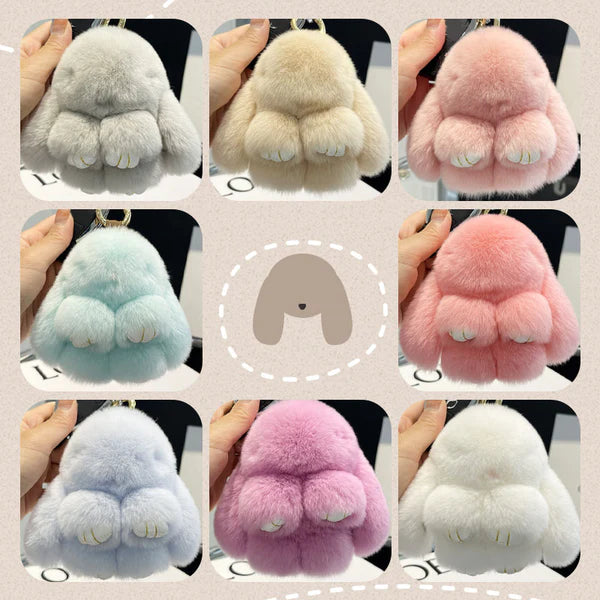 Handmade Soft Bunny Pom Pom Charms (🎁Boxed Edition)